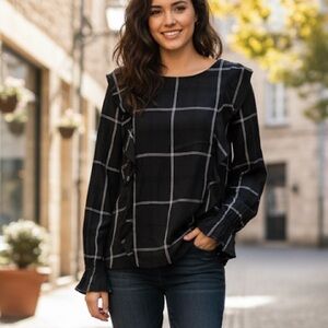 Sanctuary Women’s Green/White Top size M